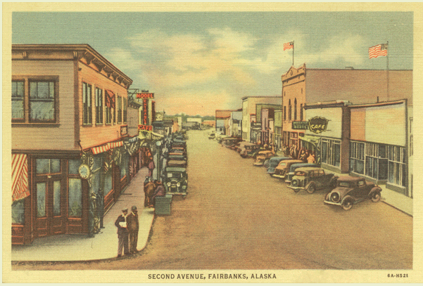 this image shows fairbanks community museum